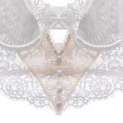 Madeline Lace Bustier Balconette Bra